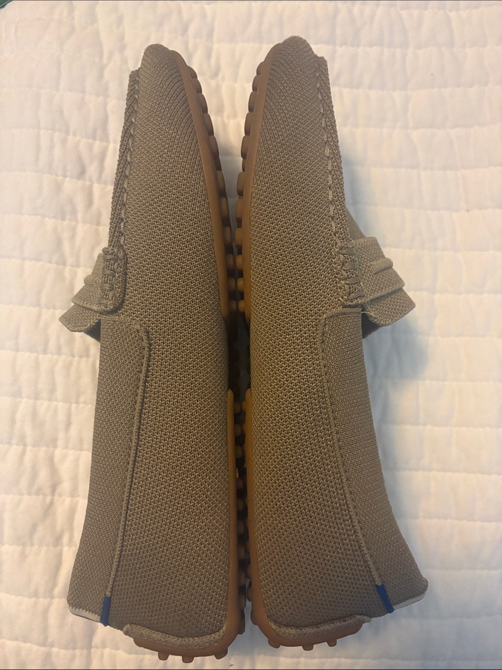 Rothy's Women’s Driver Loafers in Latte - Picture 2 of 6